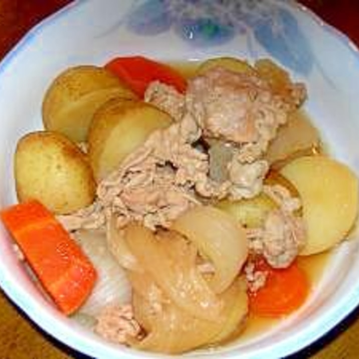 何かが足らないけど美味しい肉じゃが